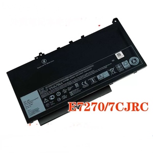 全新戴尔DELL 7CJRC Latitude 12 E7270 12 E7470 笔记本电池