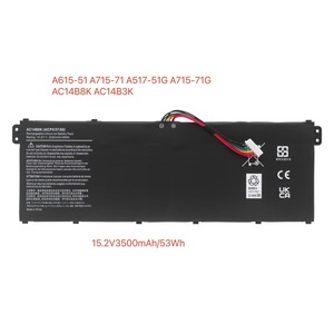 适用于宏基AC14B8K B3K TMP236 P238 MS2392 N17C1 笔记本电池