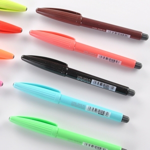 韩国幕娜美 Plus Pen.S水彩笔可换笔芯纤维中性笔水性美工笔