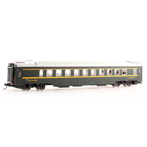 百万城火车模型 1/87 HO 青藏线硬座25T YZ25T客车车厢 带灯版