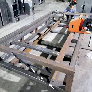 焊接件加工大型方通机架结构件焊接加工不锈钢金属焊接结构件加工