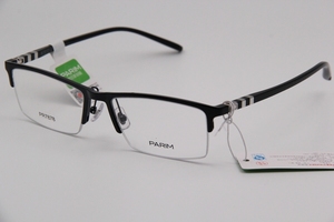 派丽蒙镜架男士光学近视眼镜框 女半框超轻镜架配成品眼镜7878