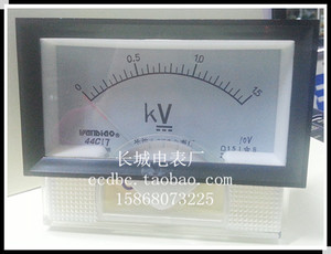 【长城电表厂】44C17 1.5KV 10V 直流电压表 厂家直销 108*60