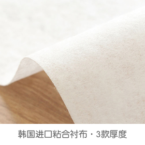 韩国进口带胶衬布 单胶手工包包辅料铺棉拼布绗缝棉布衬内衬 白色