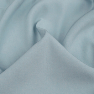 日本进口小纹工房60支斜纹天丝混纺灰蓝色纯色透气垂顺舒适亲肤布