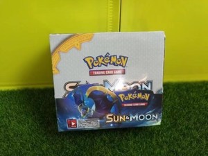 神奇宝贝宠物小精灵宝可梦卡牌英文POKEMON增效盒Cards日月卡片