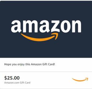 Amazon  美亚  礼品卡  25美金 美国亚马逊 自动发货