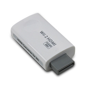 WII转HDMI高清转换器游戏机WII2HDMI转接头带音视频wii to hdmi