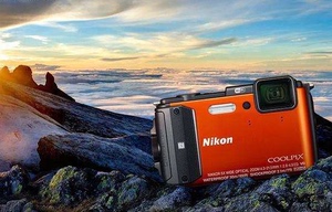 Nikon/尼康 COOLPIX AW130s水下数码相机 三防30米深潜照相  正品
