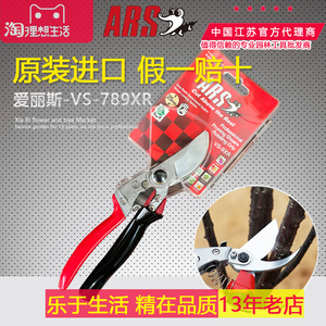 日本进口正品ARS爱丽斯修枝剪爱丽丝VS-8XR剪刀整枝剪果树剪刀剪