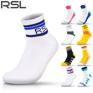 2021新款亚狮龙RSL羽毛球袜中筒运动袜篮球网球加厚袜子RS2962