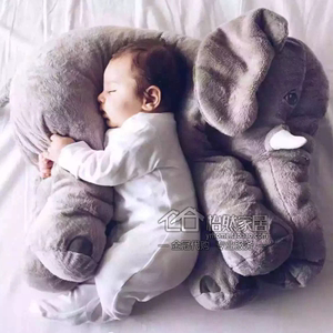 现货宜家雅特斯托毛绒玩具大象灰色公仔抱枕儿童礼物安抚布艺玩偶