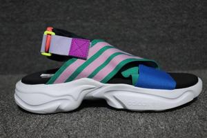 正品 ADIDAS 三叶草 MAGMUR 女子弹力束带运动休闲凉鞋 EF5864