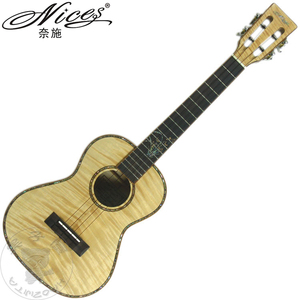 奈施NICES尤克里里ukulele小吉他NT320兰全单板乌克丽丽枫木