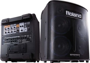 Roland罗兰BA-330多功能立体声数字PA 吉他键盘 电箱琴音箱音响