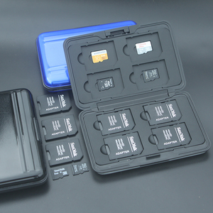 sd卡收纳盒大容量单反微单相机手机tf内存卡整理卡包便携防尘盒子