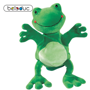 德国贝乐多beleduc幼儿园角色游戏道具青蛙手偶动物手偶讲故事