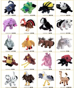 德国beleduc 贝乐多益智玩具动物毛绒布艺玩偶动物手偶戏39款套装