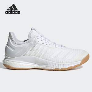 Adidas/阿迪达斯正品新款女子低帮减震休闲运动排球鞋 D97831