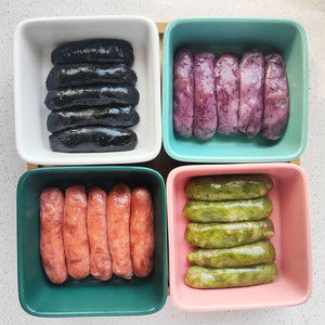 韩式四色烤肠烤肉料理店商用食材风干肠小香肠火锅烧烤四味肠袋装