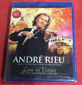 现货 小提琴大师 Andre Rieu 安德烈瑞欧 情定威尼斯 蓝光BD 全新