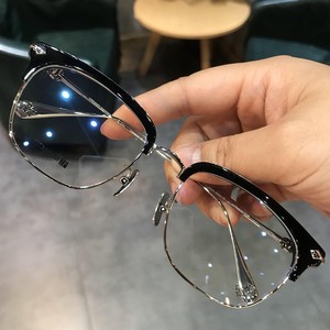 雷朋司机眼镜架男女复古时尚眼镜半框纯钛潮百搭可配近视墨镜眼镜