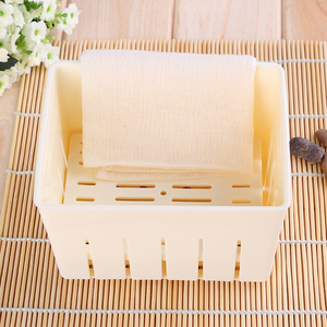 DIY做豆腐盒子家用自制豆腐模具 压豆腐框塑料工具进口pp 小号