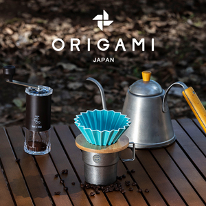 日本进口ORIGAMI折纸滤杯陶瓷美浓烧滴漏式手冲咖啡杯V60滤杯家用
