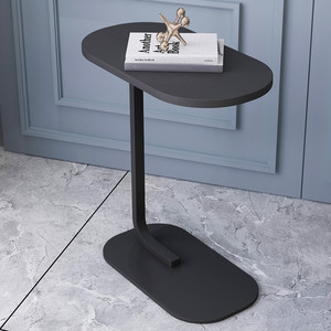北欧现代简约c型边几铁艺可升降小茶几角几可移动沙发边桌床头桌