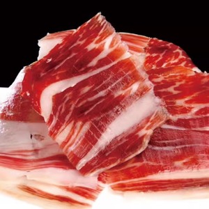 欧洲进口西班牙伊比利亚橡果黑猪火腿片纯肉手工后腿切片开袋即食