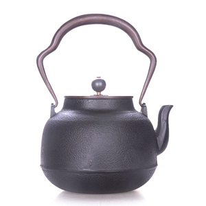 手工铸铁壶生铁茶壶仿日本老铁壶复古大号烧水壶日式茶具软装摆件