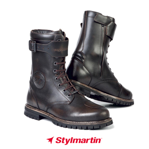 意大利Stylmartin ROCKET火箭防水透气运动复古风格 马丁靴骑行靴