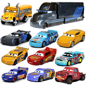 正版赛车汽车总动员3合金车模型疯狂麦斯黑风暴杰克逊酷姐玩具车