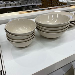 IKEA宜家法利克洛 碗餐具吃饭碗面碗家用米饭汤碗套装瓷碗泡面4件