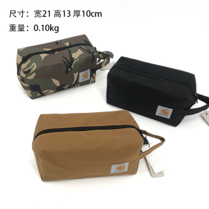 特价跑量化妆包 Carhartt 卡哈特洗漱包 工装新2019男女款手拿包