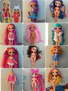 正散货新款惊喜时尚大姐姐OMG娃娃换装多关节素体换装女孩玩具