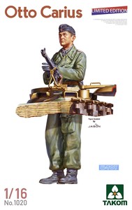 特价模型 TAKOM 三花 奥托·卡尔尤斯 虎式坦克王牌1/16兵人1020