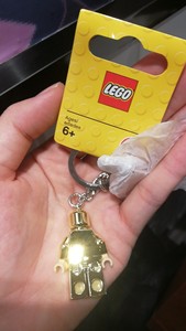 全新 乐高LEGO 限量版 正版 小金人 钥匙圈钥匙扣乐高L