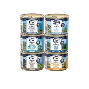 Ziwi滋益巅峰进口猫罐头猫咪通用营养发腮主食罐185g*6罐