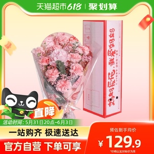【母亲节专场】花点时间母亲节花束礼盒康乃馨鲜花送妈妈礼物