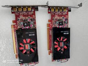 AMD FirePro W4100图形设计专业显卡四屏炒股