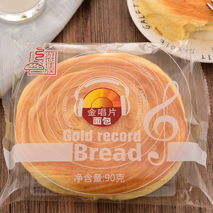 网红游世佳族金唱片面包原味手撕面包早餐老面包零食90*20袋整箱