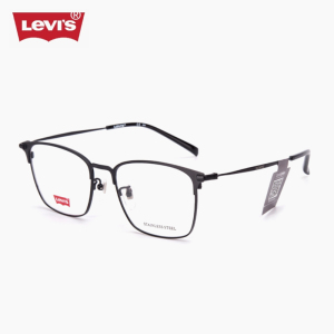 Levis李维斯眉线眼镜框男LV7133F商务大脸显瘦超轻复古近视女镜架