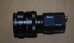 瓦特夜视神器 WAT-902H 星光级超低照度黑白摄像头配35mm专用镜头