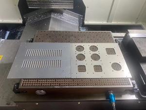 铝板加工CNC雕刻精工铝机壳配件零件定做拉丝板面板氧化激光机箱