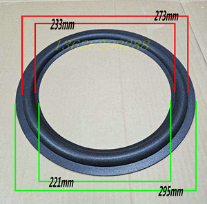 12寸宽泡边 海绵边  喇叭边 12寸 低音扬声器泡沫边 喇叭边圈