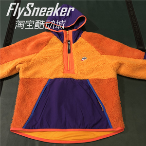 NIKE耐克男子NSW羊羔绒半拉链运动保暖卫衣套头连帽衫BV3767-886