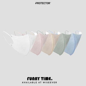 香港代购Protector Daily 超薄 3D立体口罩一盒30个 透气时尚舒适