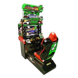 二手华立湾岸3DX+电玩城游戏机投币成人模拟赛车机儿童乐园设备