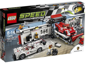 LEGO 乐高 SPEED 超级赛车 速度冠军 75876 保时捷919和917K 包邮